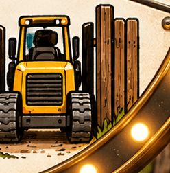 Tight access equipment icon